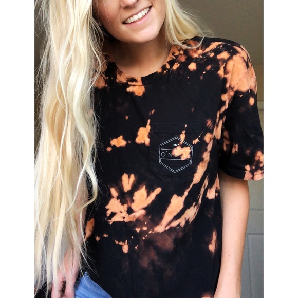 Tops - O’Neill upcycled tye dye T-shirt unisex